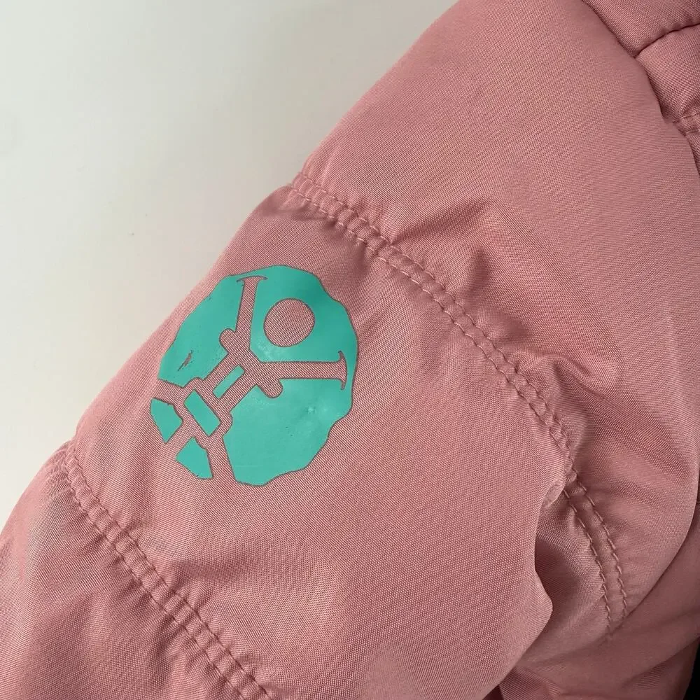 Buckle Me Baby Coat Size 18M Car Seat Safety Toddler Girls Pink Puffer Jacket